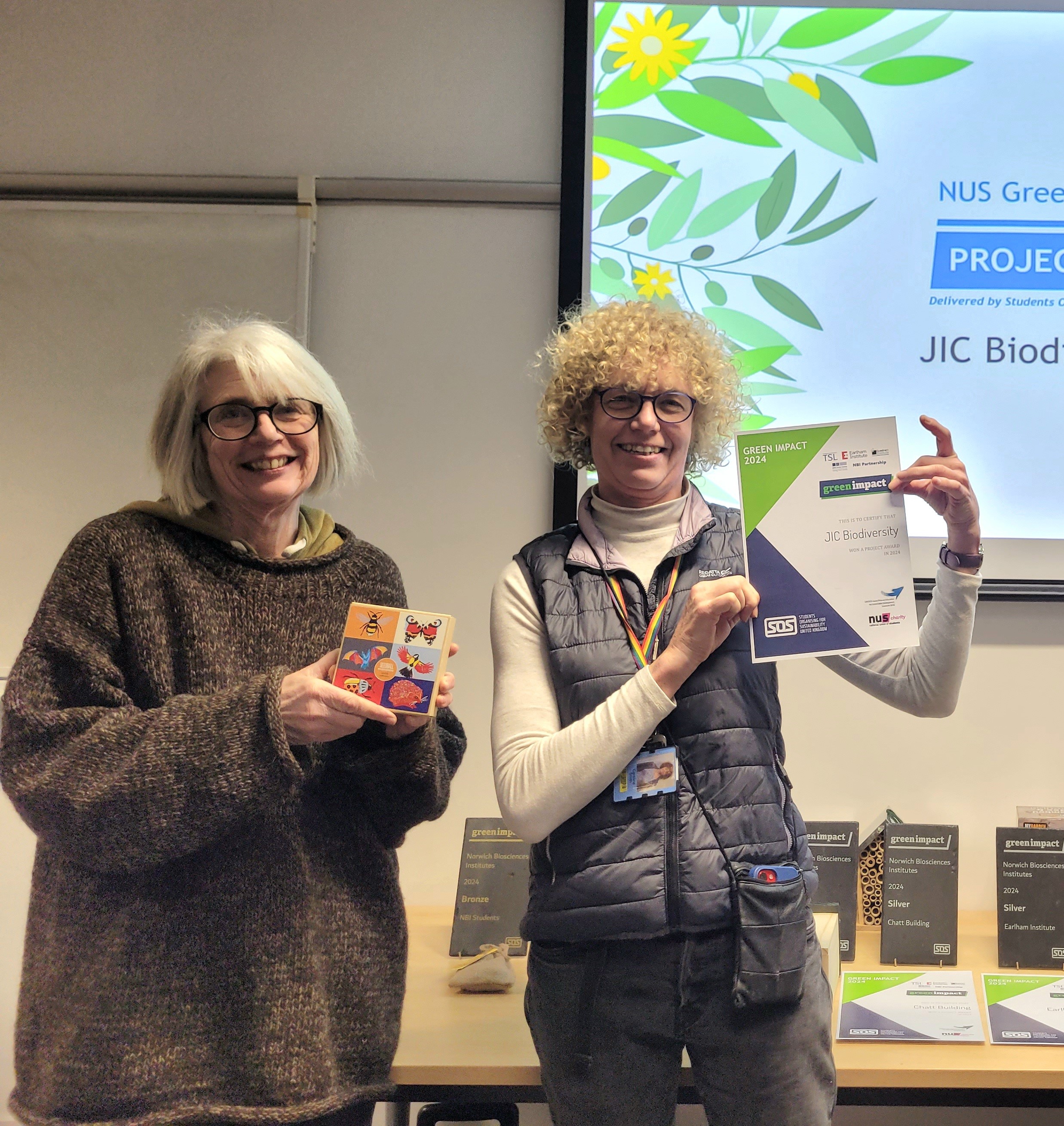 JIC Biodiversity Project: Project award