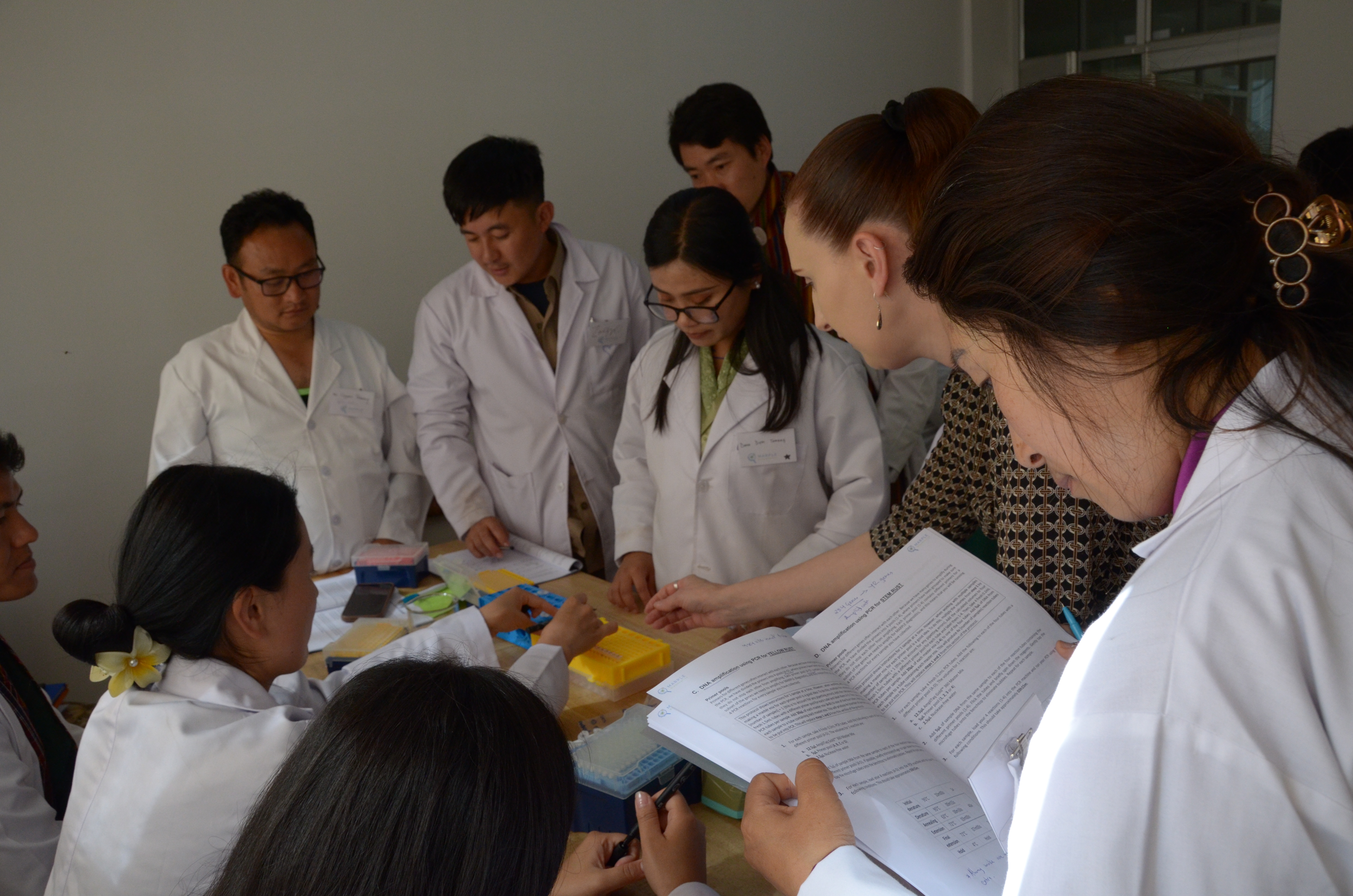 A MARPLE diagnostics workshop in Bhutan