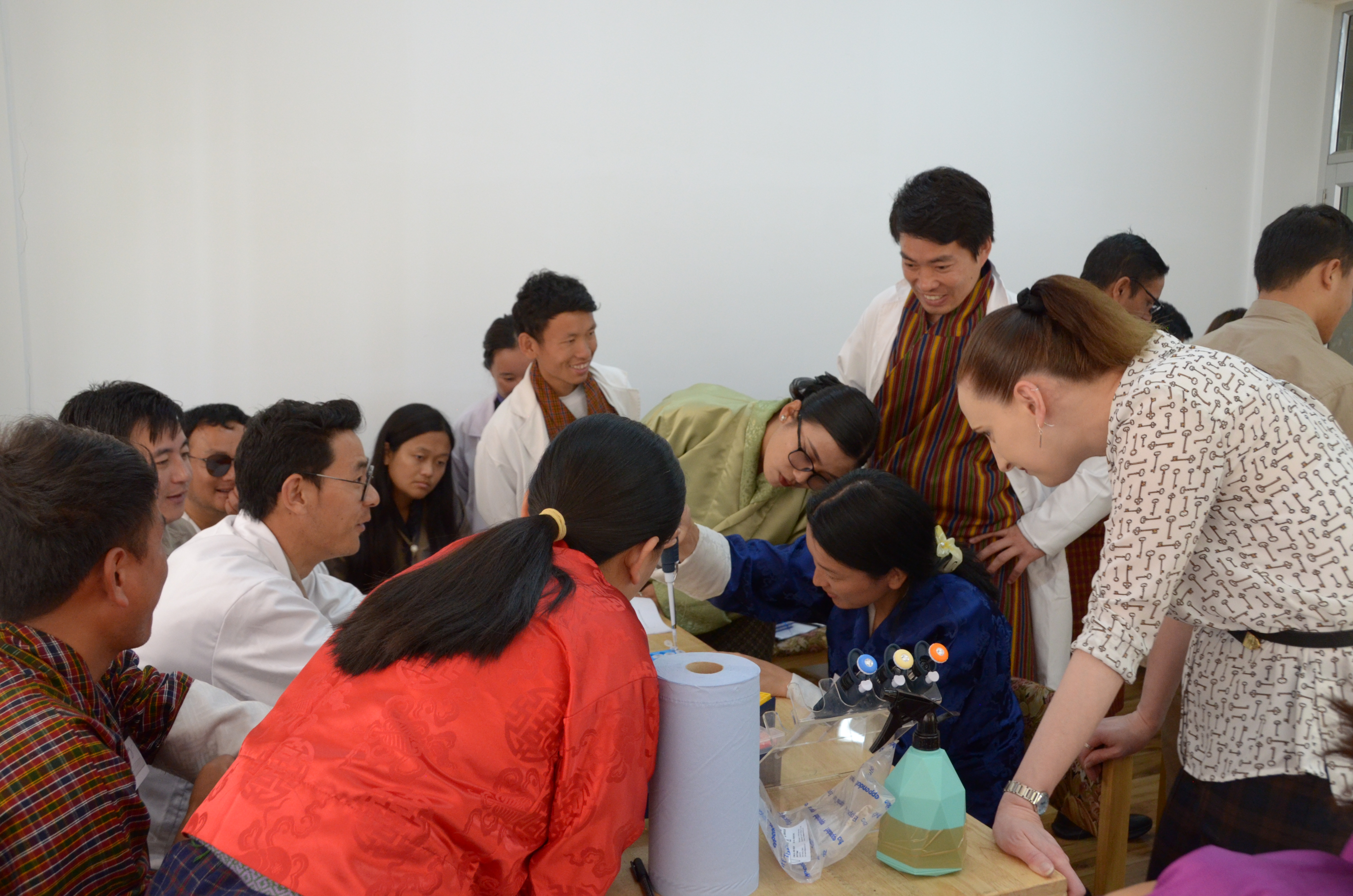 A MARPLE diagnostics workshop in Bhutan